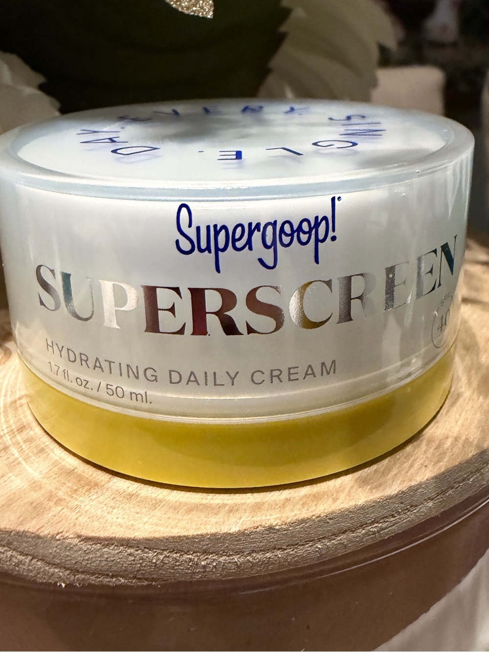 Supergoop! Superscreen Hydrating Daily Cream SPF 40 50ml Full size NEW
